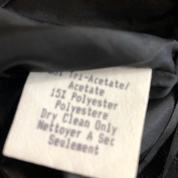 Lafayette 148 New York skirt black size 10 career - Picture 7 of 7